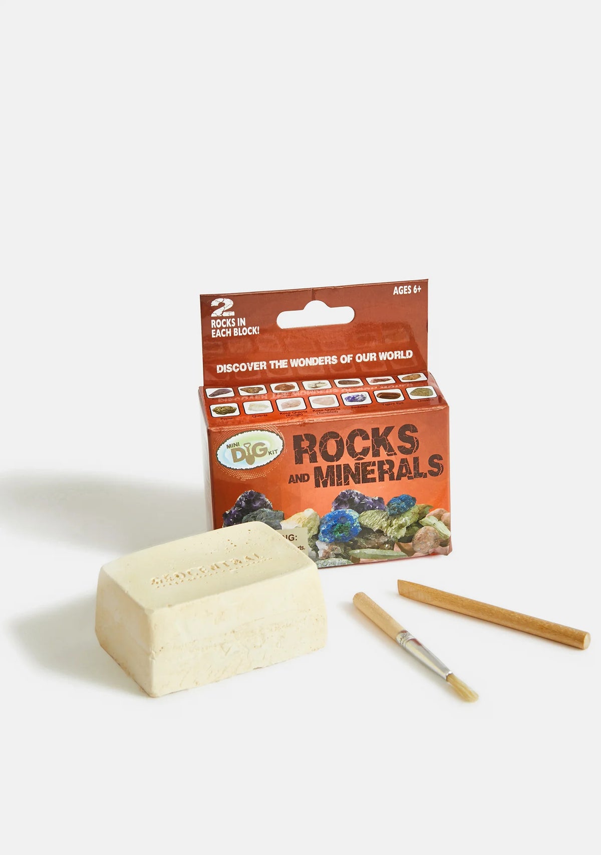 Rocks & Minerals Mini Excavation Kit