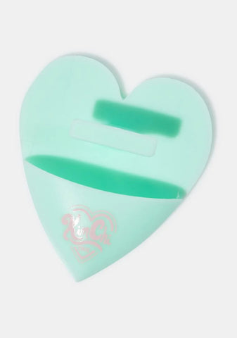 Mint Silicone Facial Scrubber Brush