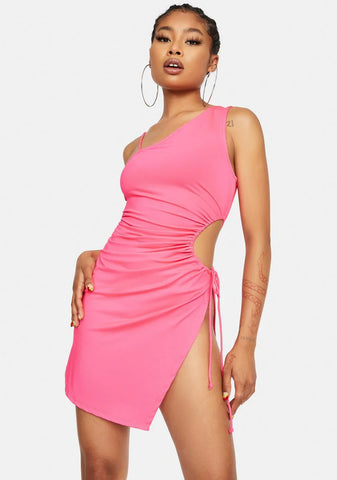 Catching Rays Cutout Mini Dress