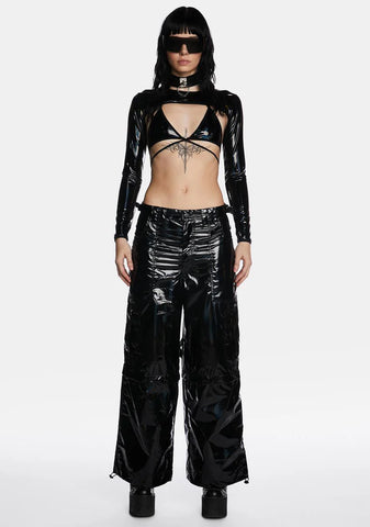 Divine Elixir Shrug And Bra Set