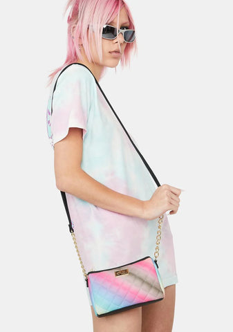 Small Rainbow Crossbody Bag