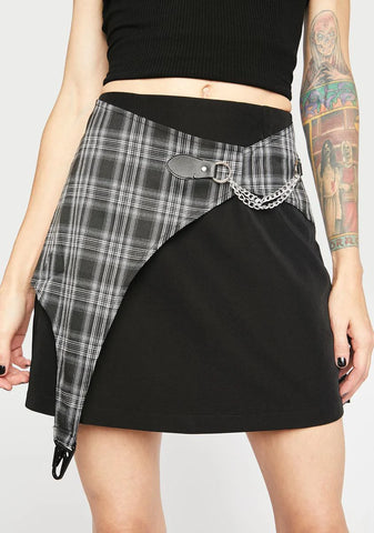The Hell Girl Series Asymmetrical Skirt