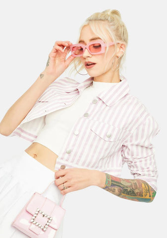 Romantic Pining For You Cropped Jacket