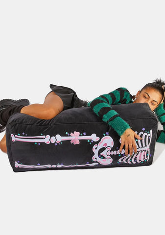 Rattle My Bones Body Pillow