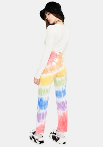 Jolly Happy Soul Tie Dye Jeans