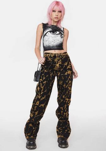 Hypnotic Tie Dye Jeans