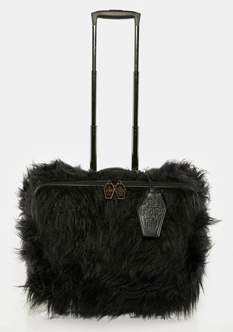 Cats Out Of The Bag Fuzzy Suitcase