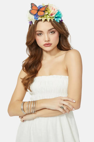 Lush Garden Magic Flower Headband