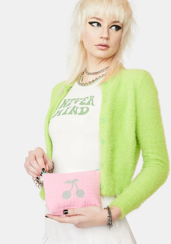 Cherry On Top Makeup Bag