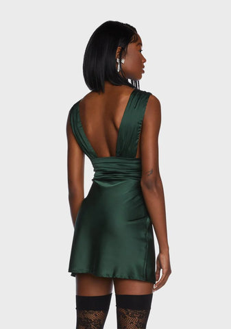 Emerald Tonight's A Celebration Mini Dress