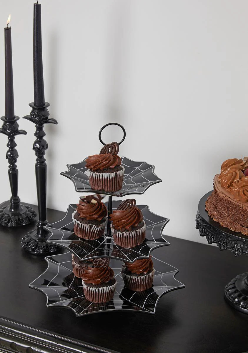 Web Of Lies Tiered Platter