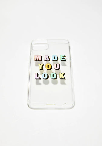 Made You Look iPhone Case