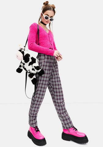 Let It Be Plaid Pants