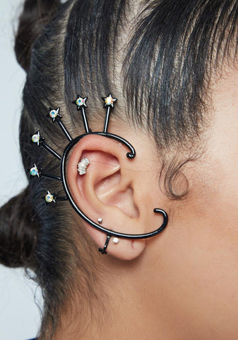 Endless Sky Cuff Earrings