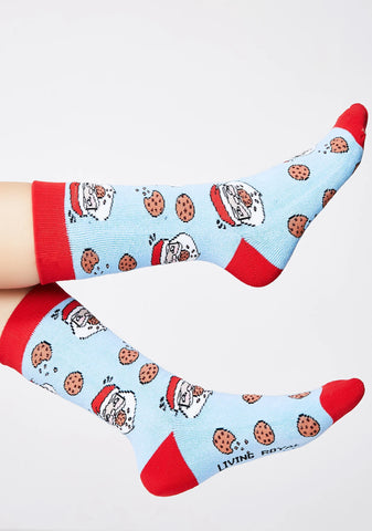 Santa Chocolate Scented Socks