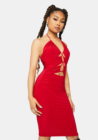 Ruby Take You Home Cutout Mini Dress