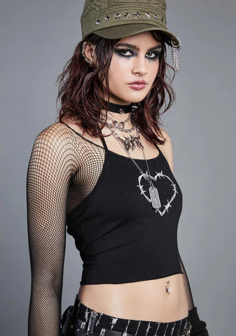 Chasing Trouble Halter Top