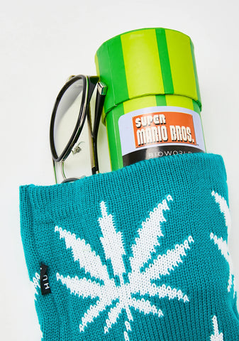 Teal Plantlife Stocking