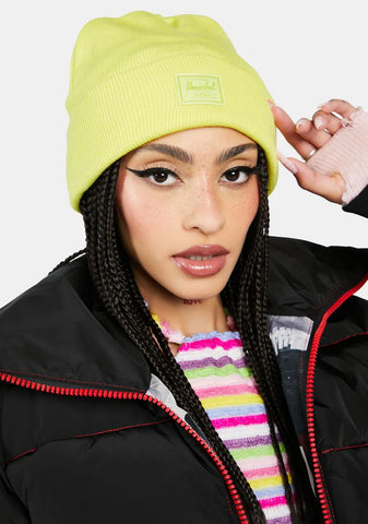 Limeade Elmer Beanie