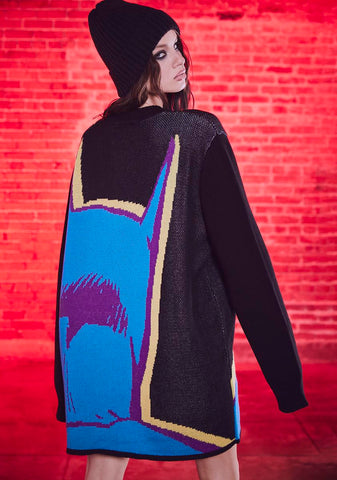 I Am Vengeance Intarsia Sweater