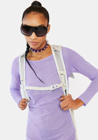 Silver Laser Angel Wings Hydro Pack