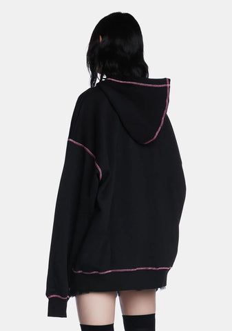 Spoiled And Rotten Zip-Up Hoodie