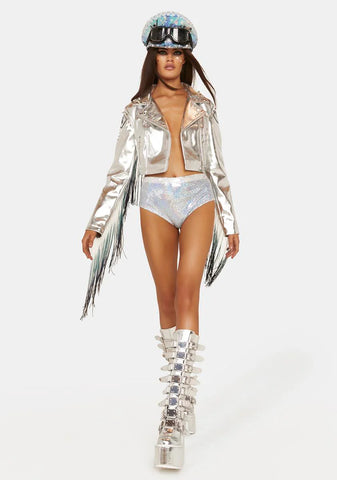 Sparkle Realm Sequin Hot Shorts