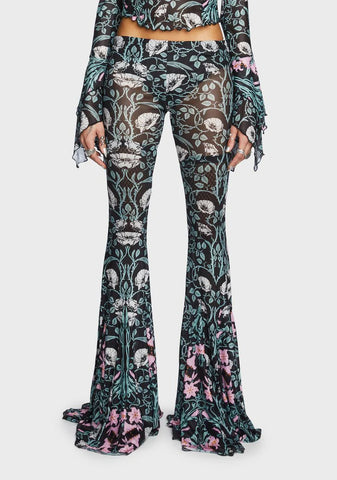 Vintage Enchantments Flared Pants