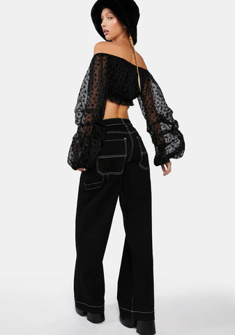Wicked Later Hater Wide Leg Pants