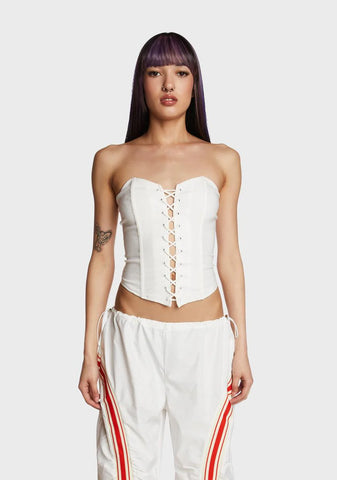 Inevitable Heart Corset Top