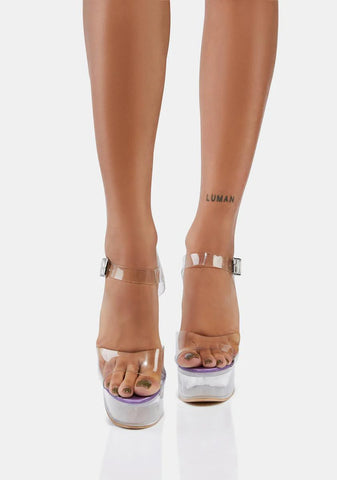 Lilac Bait The Bouncer Platform Heels