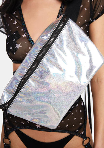 Holographic XL Fanny Pack