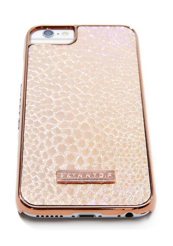 Rose Shimmer iPhone Case