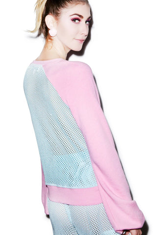 Barbie Warm Up Sweater - White