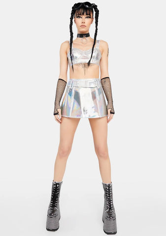 Electric Heart Light Up Bustier