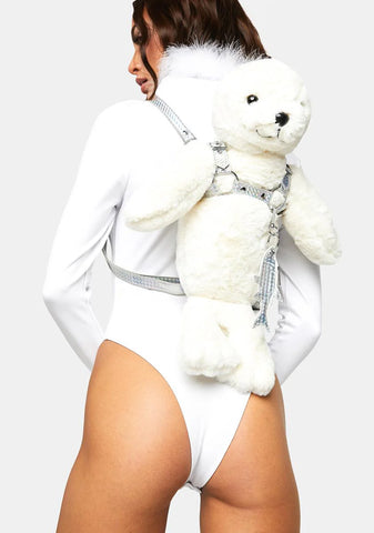 Raver Seal Plushie Backpack