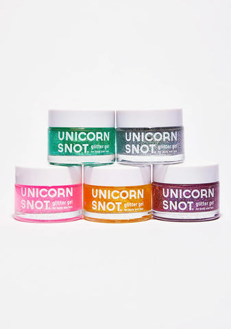 Unicorn Snot Blue Glitter Gel