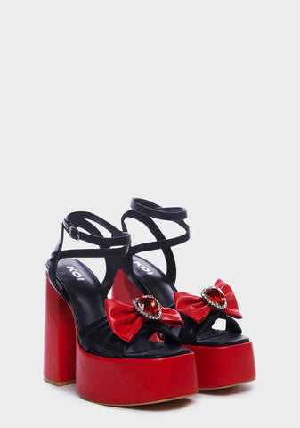 x Dolls Kill Devoted Princess Platform Heels