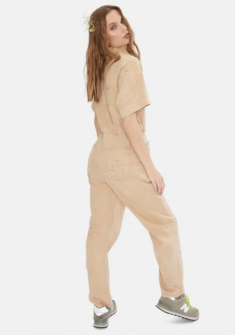 Dirty Ecru Marci Jumpsuit