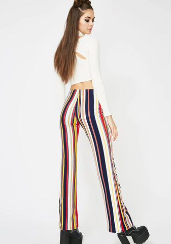 Shakedown Street Striped Flares