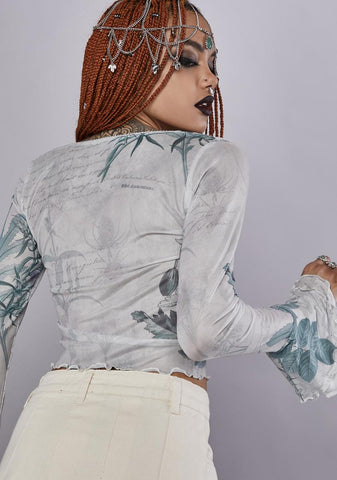 Trust My Intuition Crop Top