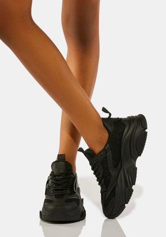 Black Possession Sneakers