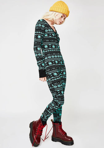 MJ All Day Leaf Onesie