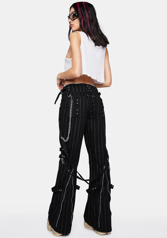 Pinstripe Super D-Ring Pants