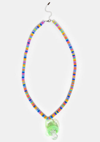 Sugar Baby Light Up Pacifier Necklace