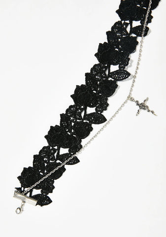 Sinful Lova Lace Choker