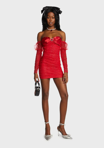 Love Permanent Plus One Mini Dress