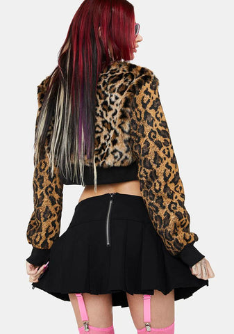 Rowdy Babe Pleated Skirt