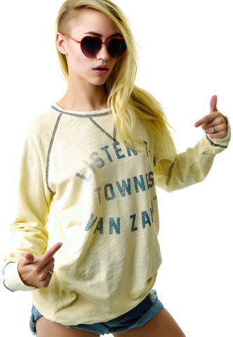 Listen to Townes Van Zandt Raglan Sweatshirt