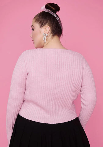 She's Heating Up Tie Front Cardigan